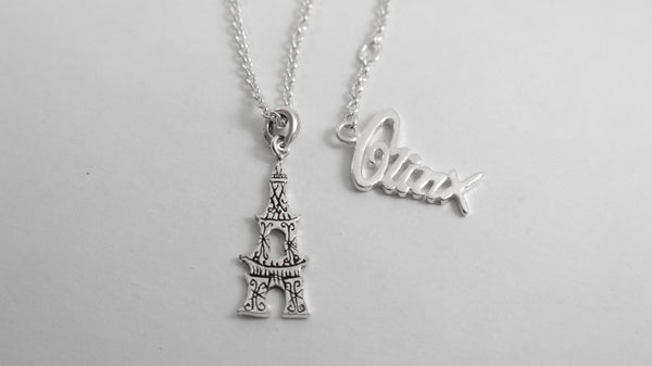 Eiffel tower sale necklace forever 21