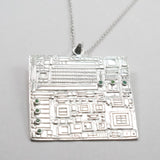 Computer Chip Necklace